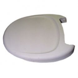 Thetford Toilet Seat Round Closed Front White with Cover 31703 - Young Farts RV Parts