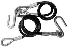 Tie Down 59541 Black 5000 lb Class 3 Safety Cable - Young Farts RV Parts