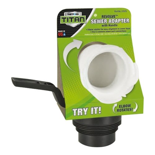 TITAN SEWER ELBOW ADAPTER - Young Farts RV Parts