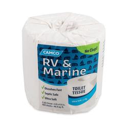 Toilet Tissue Camco 40280 TST ™, 2 Ply, Single Roll - Young Farts RV Parts
