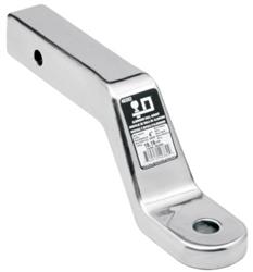 Trailer Hitch Ball Mount Draw-Tite 40382 Forged, Class III/ IV, Fits 2" Receiver, 8000 Pound Gross Trailer Weight/ 800 Pound Tongue Weight, 4" Drop/ 3" Rise, Non-Swivel, Non-Extendable, 10-5/8" Solid Shank, 1" Ball Hole, Without Ball - Young Farts RV Parts