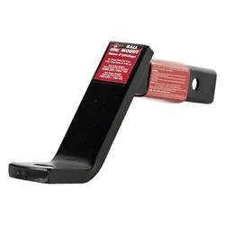 Trailer Hitch Ball Mount Husky Towing 31363 Class III/ IV, Fits 2" Receiver, 5000 Pound Gross Trailer Weight, 6" Drop/ 4-3/4" Rise, Non-Swivel, Non-Extendable, 11-1/2" Shank Length, 1" Ball Hole, Without Ball, Powder Coated - Young Farts RV Parts