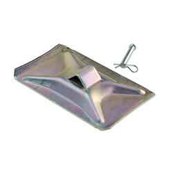 Trailer Landing Gear Foot Lippert Components 700052 Replacement For Lippert Landing Gear Jack, 8