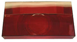 Trailer Light Lens Peterson Mfg. V25911-25 Replacement Lens For Peterson Trailer Light Part Number 25922, Rectangular, Red