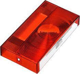 Trailer Light Lens Peterson Mfg. V25913-25 Replacement Lens For Peterson Trailer Light Part Number 25913, Rectangular, Red, Single