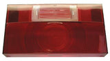 Trailer Light Lens Peterson Mfg. V25914-25 Replacement Lens For Peterson Trailer Light Part Number 25914, Rectangular, Red, Single