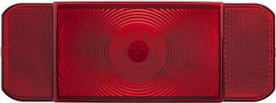 Trailer Light Optronics RVSTLB60FS Stop/ Turn/ Tail Light, LED, Rectangular, 12.8 Volt DC, Passenger Side, Black Base, Acrylic Lens And Plastic Housing - Young Farts RV Parts