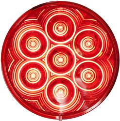 Trailer Light Peterson Mfg. V826KR-7 Stop/ Turn/ Tail Light, LED Bulb, Round, Red Lens, 4