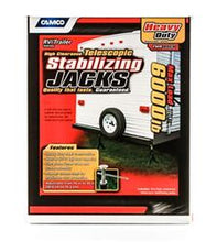 Load image into Gallery viewer, Trailer Stabilizer Jack Stand Eaz Lift 48860 Use To Stabilize Motorhome/ Travel Trailer or Camper While Parked, Manual, 6000 Pound Capacity, Adjustable 16 To 30&quot; Height - Young Farts RV Parts