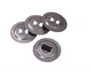 Trailer Stabilizer Jack Stand Pad BAL RV 20033 Used On Deluxe T Type And Telescopic Stabilizing Jacks, Provides A Firm Footing On Loose Ground, 2000 Pound Capacity, 7-1/4" Diameter, Set Of 2 - Young Farts RV Parts