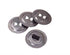 Trailer Stabilizer Jack Stand Pad BAL RV 20033 Used On Deluxe T Type And Telescopic Stabilizing Jacks, Provides A Firm Footing On Loose Ground, 2000 Pound Capacity, 7-1/4" Diameter, Set Of 2 - Young Farts RV Parts