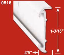 Trim Molding AP Products 021-51603-8 Short Lip Insert Type, 1-3/16