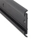 Trim Molding AP Products 021 - 54602 - 16 Flat Trim Type, With Insert Section (Trim/ Screw Cover Is Separate), 1 - 1/4" Height x 1/5" Width x 16 Foot Length, Black, Aluminum - Young Farts RV Parts