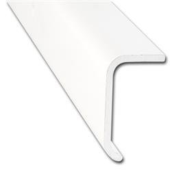 Trim Molding AP Products 021-86101-8 Long Leg Non Insert Trim Type, 1-2/5" Height x 3/4" Width x 8 Foot Length, Polar White - Young Farts RV Parts