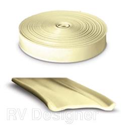 Trim Molding Insert RV Designer E325 Used For Trim Molding, Standard, 1" Width x 25 Feet Length, Beige - Young Farts RV Parts