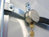 Trimax THPXL "Hockey Puck" Internal Shackle Trailer Door Lock - Rekeyable - Young Farts RV Parts