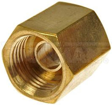 Load image into Gallery viewer, Tube End Fitting Nut Dorman 785-316D OE Solutions ™, 0.57&quot; Outer Diameter, 0.81&quot; Length, Brass, Pack Of 2 - Young Farts RV Parts