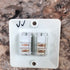 Used 12v RV Double Light Switch - Young Farts RV Parts