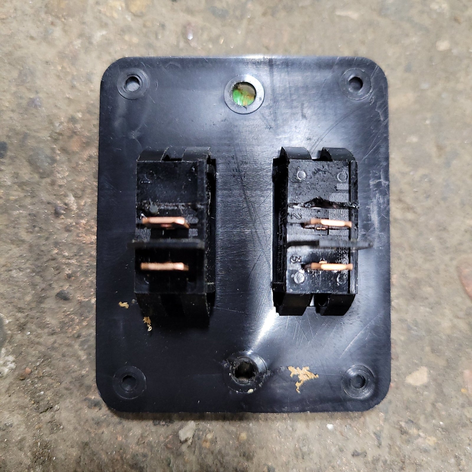 Used 12v RV Double Light Switch - Young Farts RV Parts