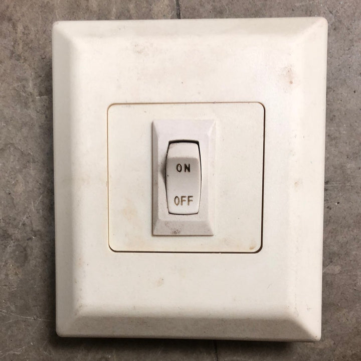 Used 12v RV Single Light Switch - Young Farts RV Parts