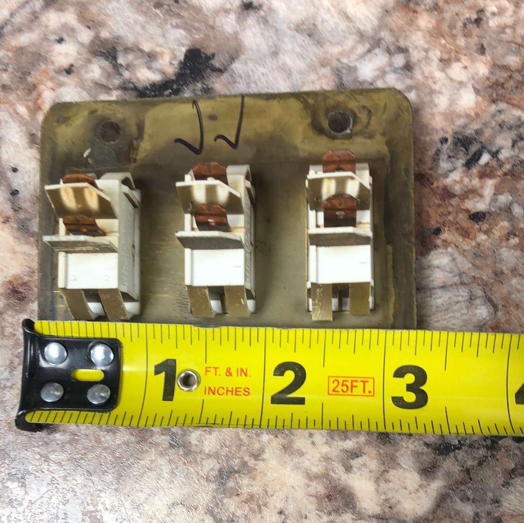 Used 12v RV Triple Light Switch - Young Farts RV Parts