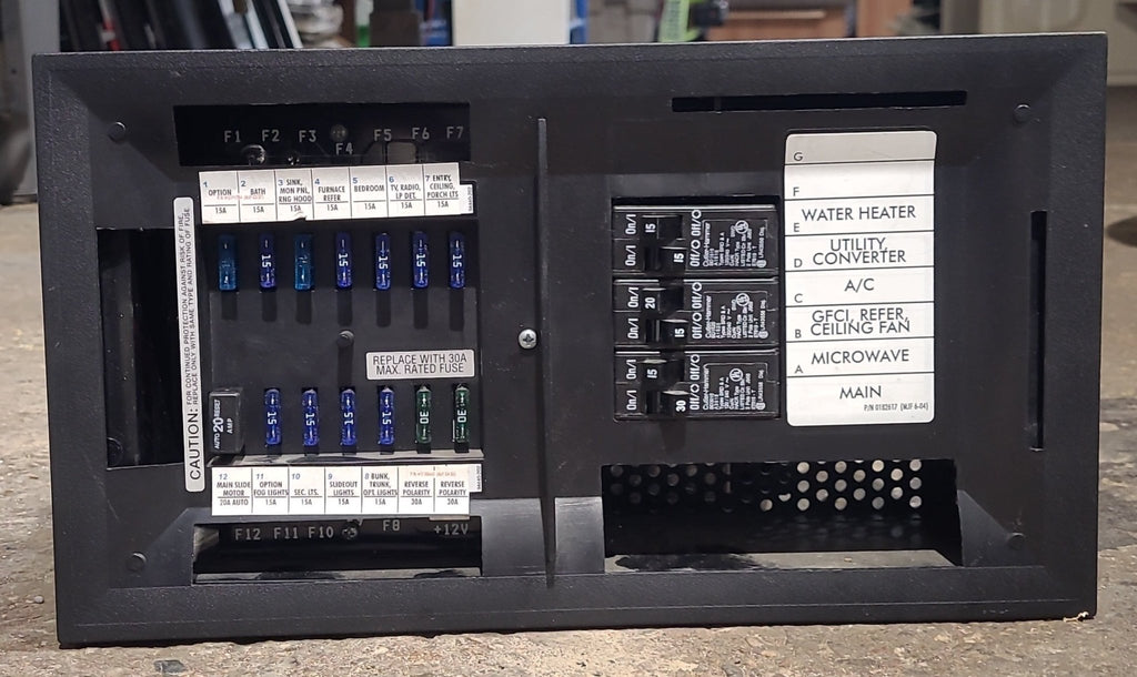 Used 30 AMP IOTA Distribution Panel - Young Farts RV Parts