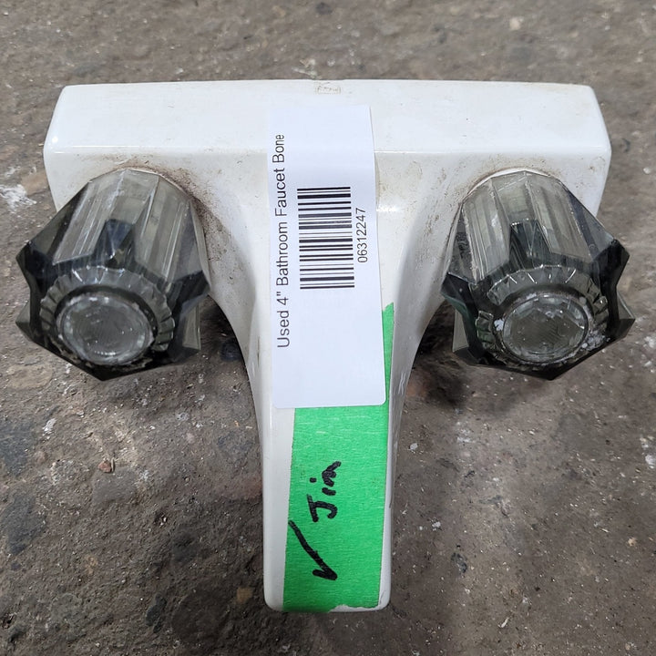 Used 4" Bathroom Faucet Bone - Young Farts RV Parts