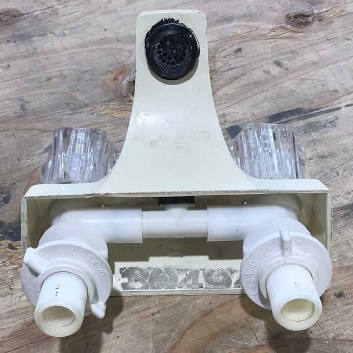 Used 4" Bathroom Faucet Bone - Young Farts RV Parts