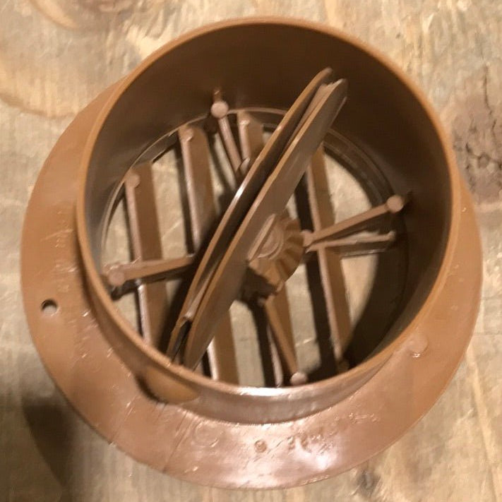 Used 4” Light Brown Furnace Ducting - Single - Young Farts RV Parts