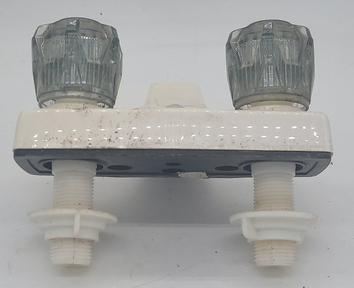 Used 4" Shower Faucet Bone - Young Farts RV Parts