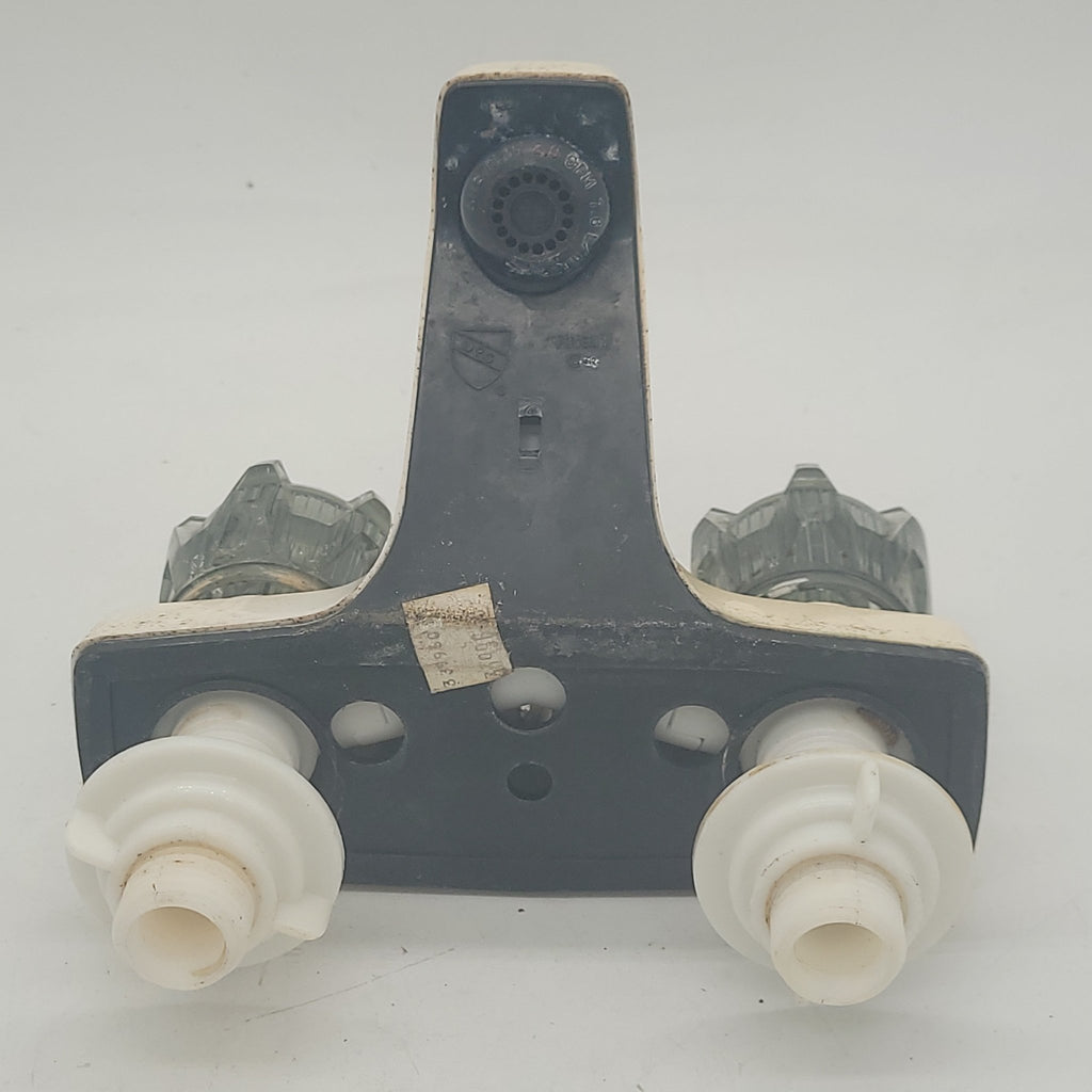 Used 4" Shower Faucet Bone - Young Farts RV Parts