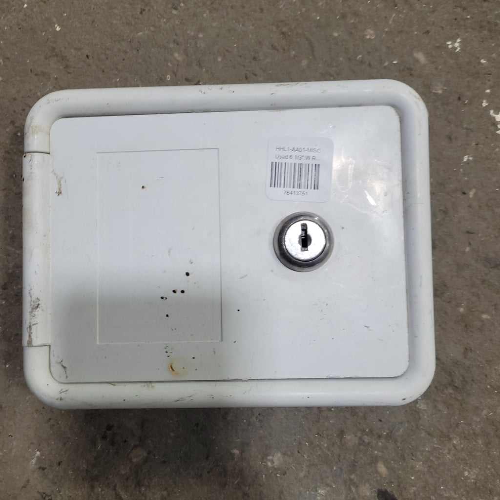 Used 6 1/3" W RV Access Hatch - Young Farts RV Parts