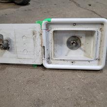 Load image into Gallery viewer, Used 6 1/4&quot; W RV Access Hatch with Carling toggle switch - Young Farts RV Parts