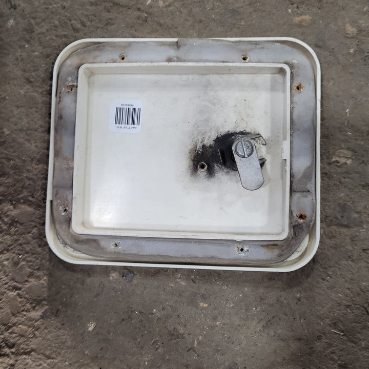 Used 7 3/4" W RV Access Hatch - Young Farts RV Parts