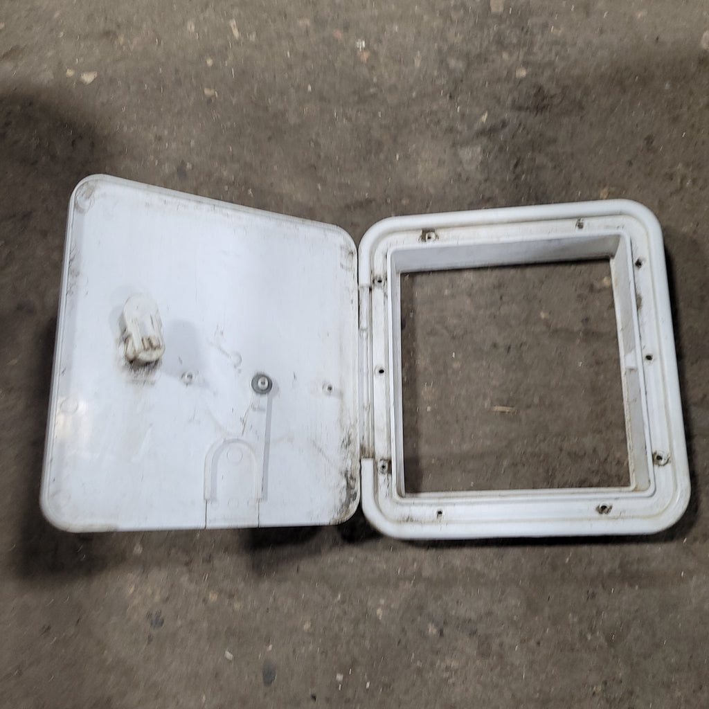 Used 8" W RV Access Hatch - Young Farts RV Parts