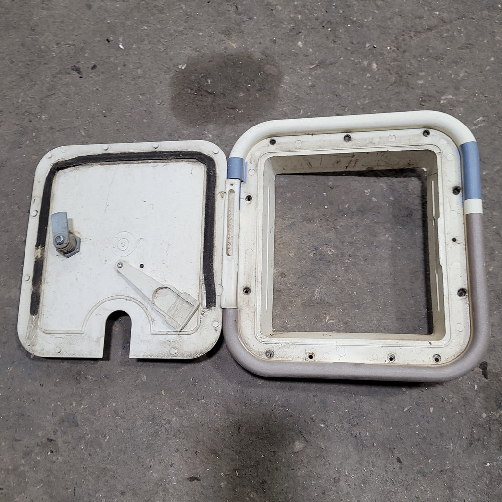 Used 9" W RV Access Hatch - Young Farts RV Parts