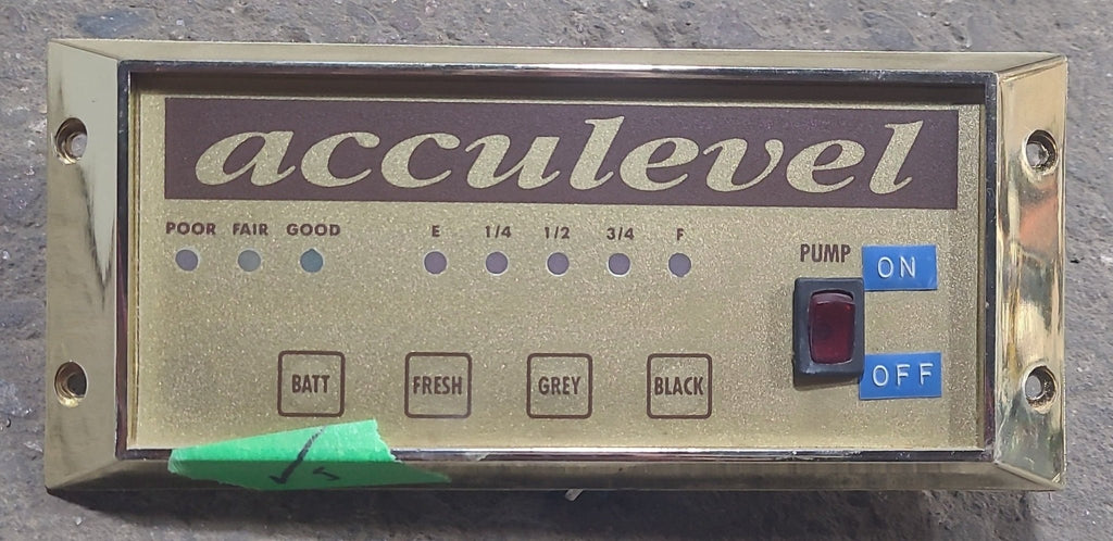 Used Acculevel Control Panel - Young Farts RV Parts