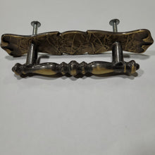 Load image into Gallery viewer, Used Antiqued Bronze Cabinet Handle 3&quot; Hole Spacing - Young Farts RV Parts