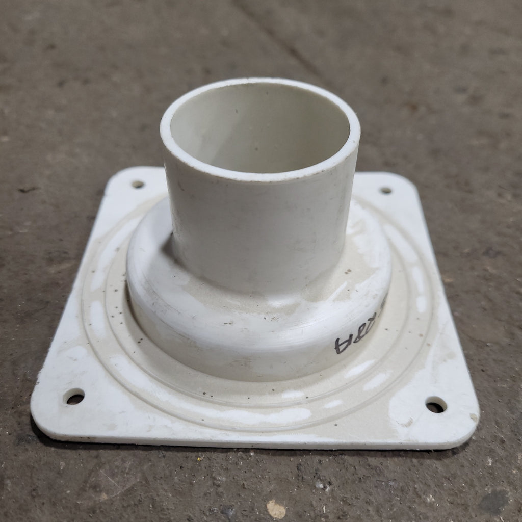 Used Battery Box Cone Vent White - Young Farts RV Parts