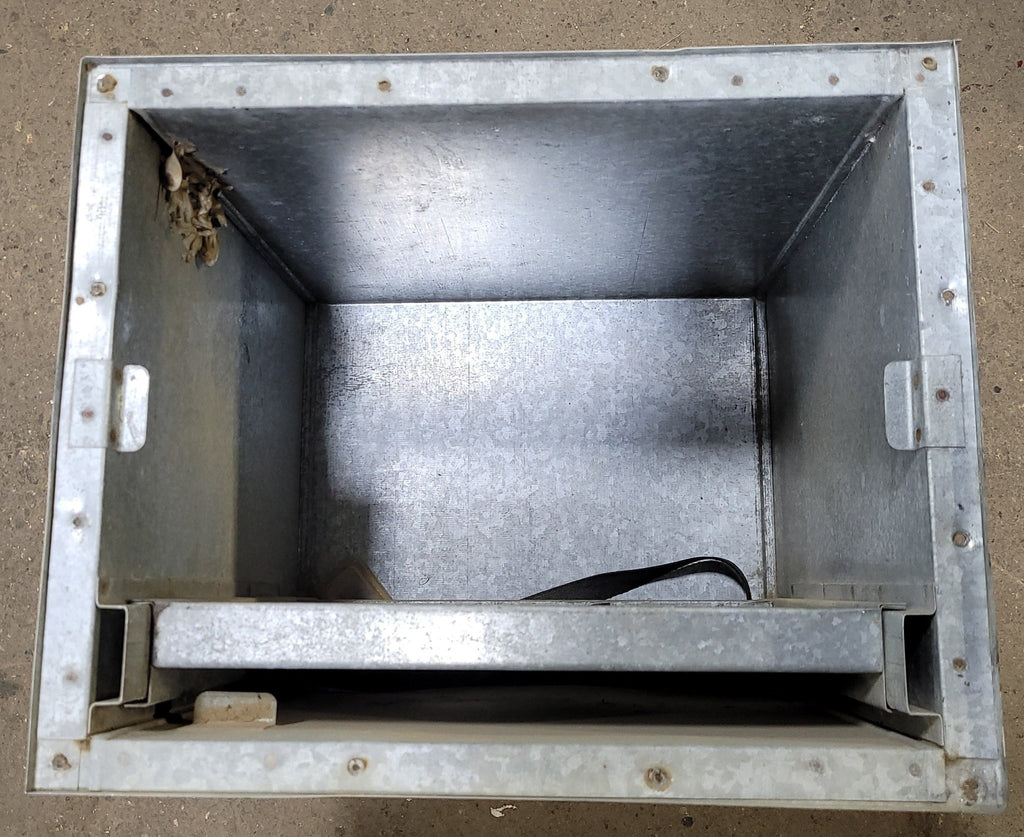 Used Battery Compartment Box with Slide Out Tray - Young Farts RV Parts