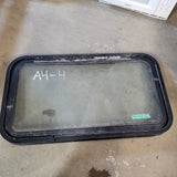 Used Black Radius Emergency Opening Window : 20 X 36 X 2