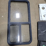 Used Black Radius Emergency Opening Window : 21 3/4