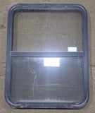 Used Black Radius Opening Window : 26 1/4