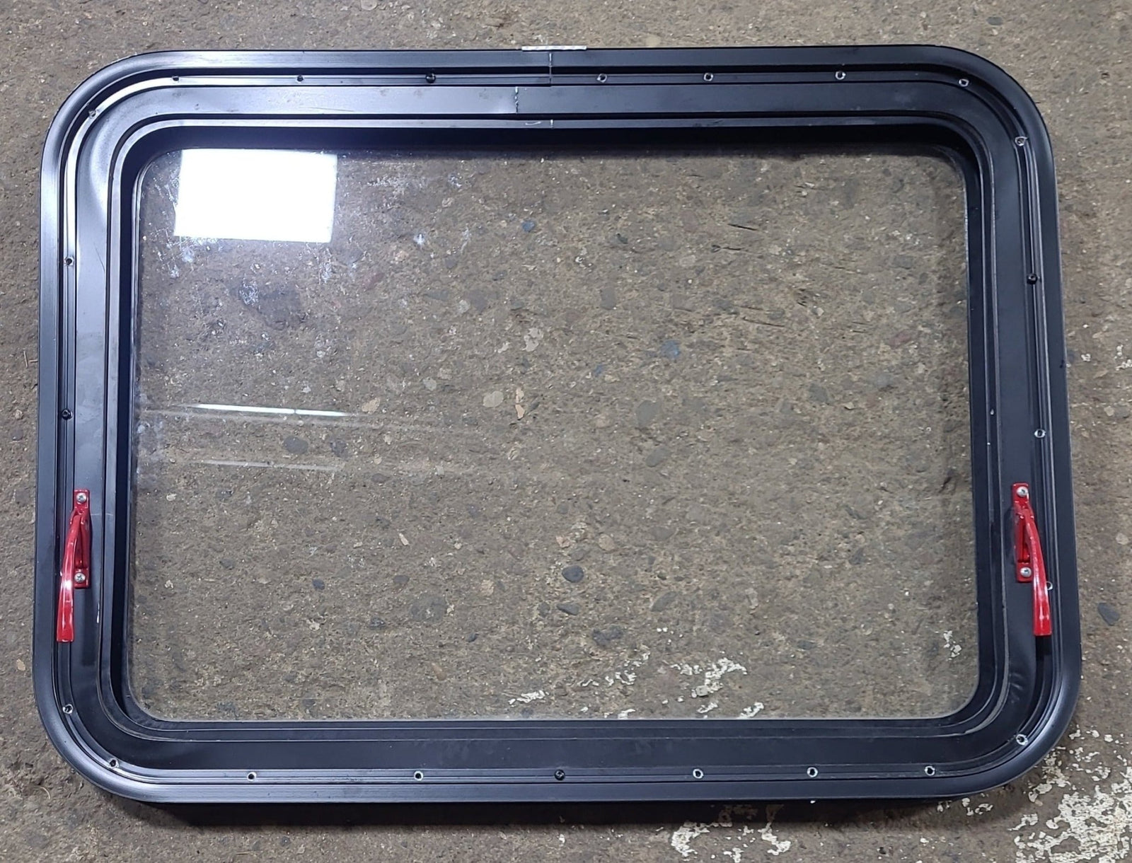 Used Black Radius Emergency Opening Window : 29 1/2