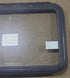 Used Black Radius Emergency Opening Window : 29 1/2" W x 21 1/2" H x 1 3/8" D - Young Farts RV Parts