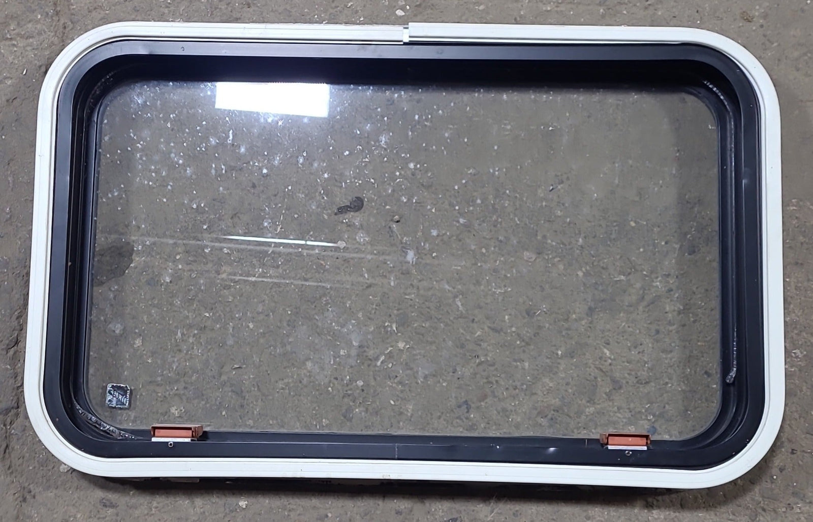 Used Black Radius Emergency Opening Window : 30 3/4