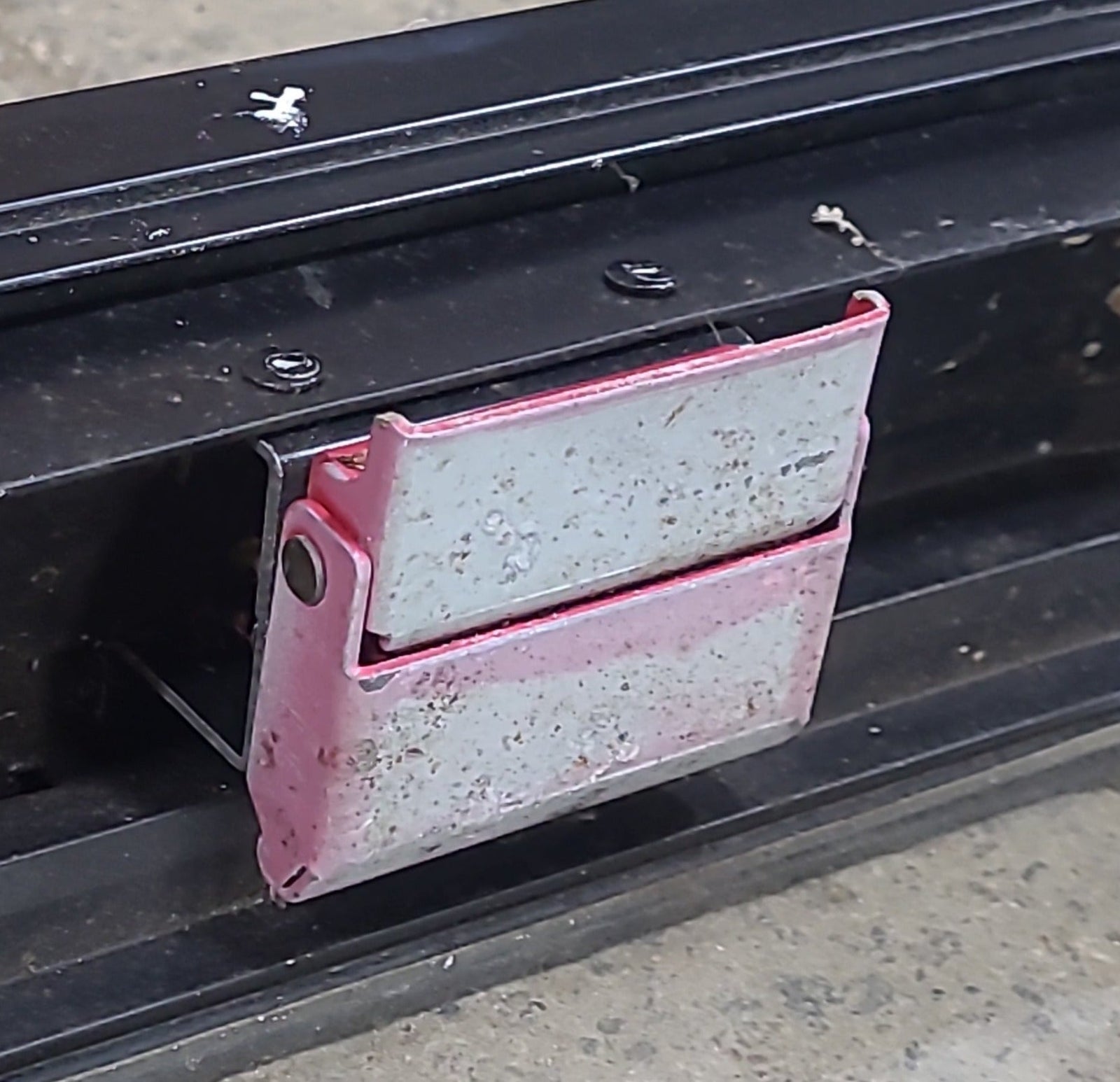 Used Black Radius Emergency Opening Window : 30 3/4