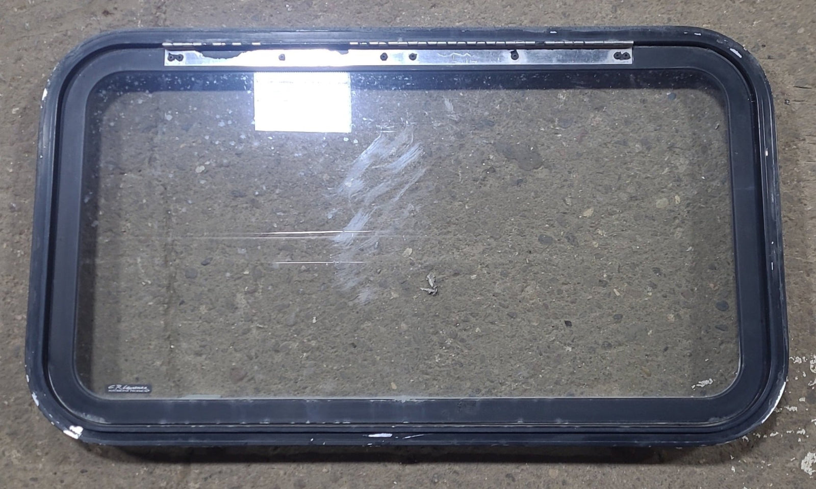 Used Black Radius Emergency Opening Window : 35 1/2