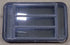 Used Black Radius Emergency Opening Window : 35" W x 21 1/4" H x 1 3/4" D - Young Farts RV Parts