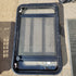 Used Black Radius Emergency Opening Window : 35 X 21 1/2 X 2" D - Young Farts RV Parts